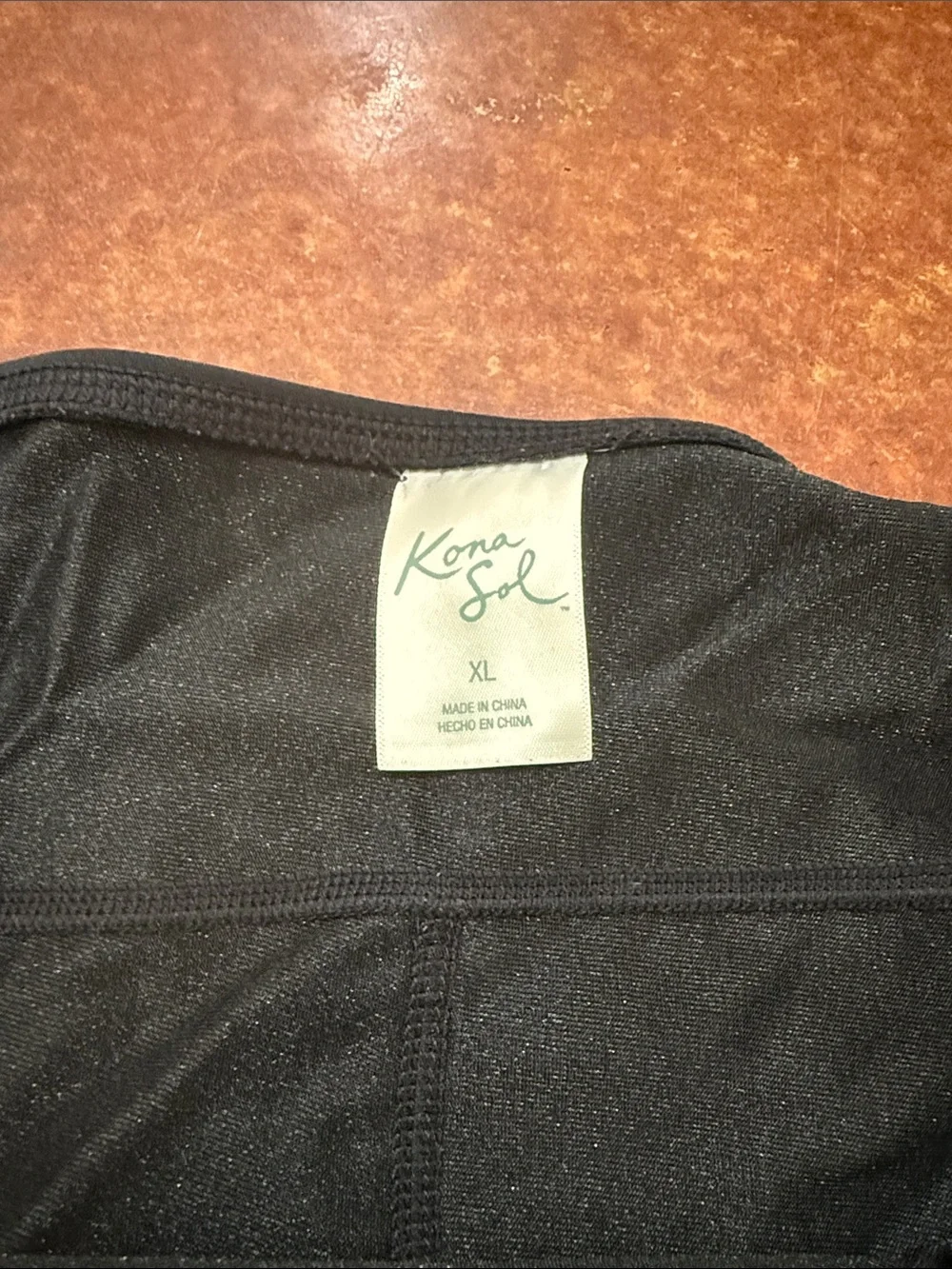Kona Sol Black Women's Swim Short Bikini Bottoms